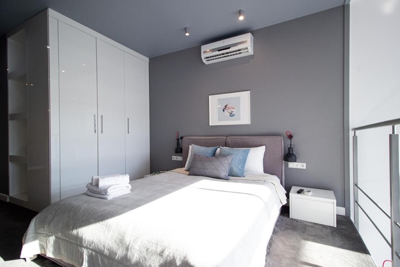 Qbik Loft Modern Apartment Varsó Kültér fotó