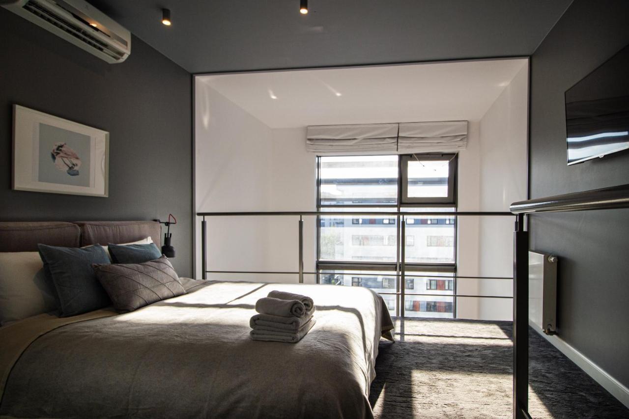 Qbik Loft Modern Apartment Varsó Kültér fotó