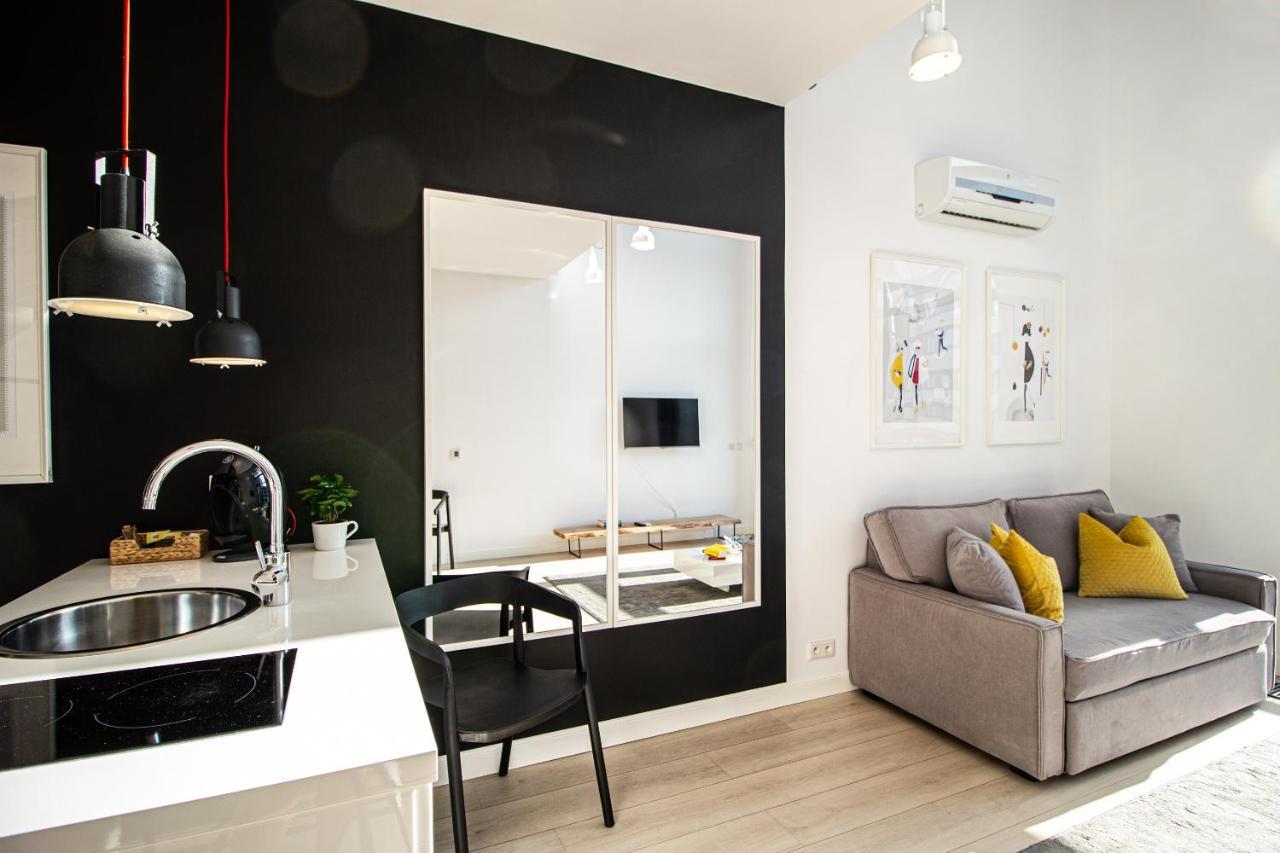 Qbik Loft Modern Apartment Varsó Kültér fotó