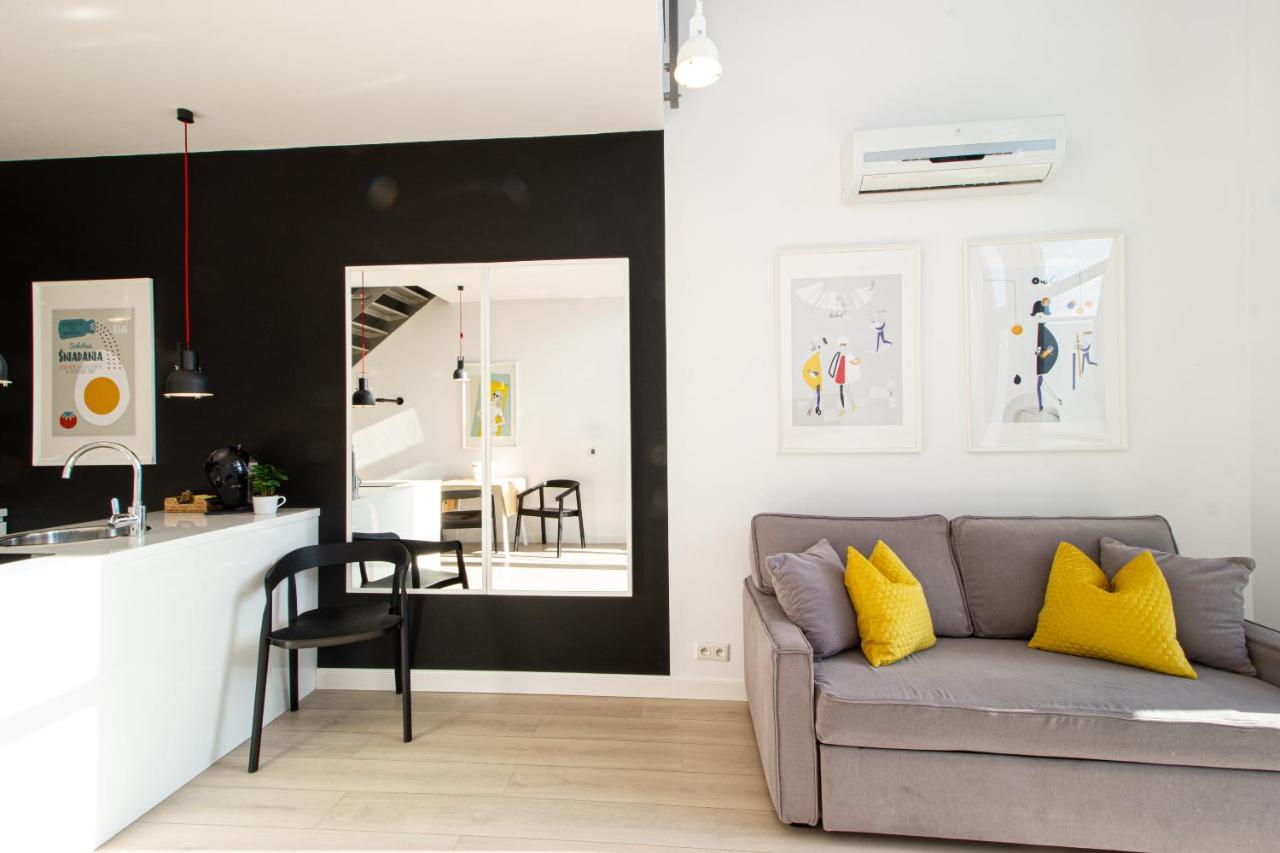 Qbik Loft Modern Apartment Varsó Kültér fotó