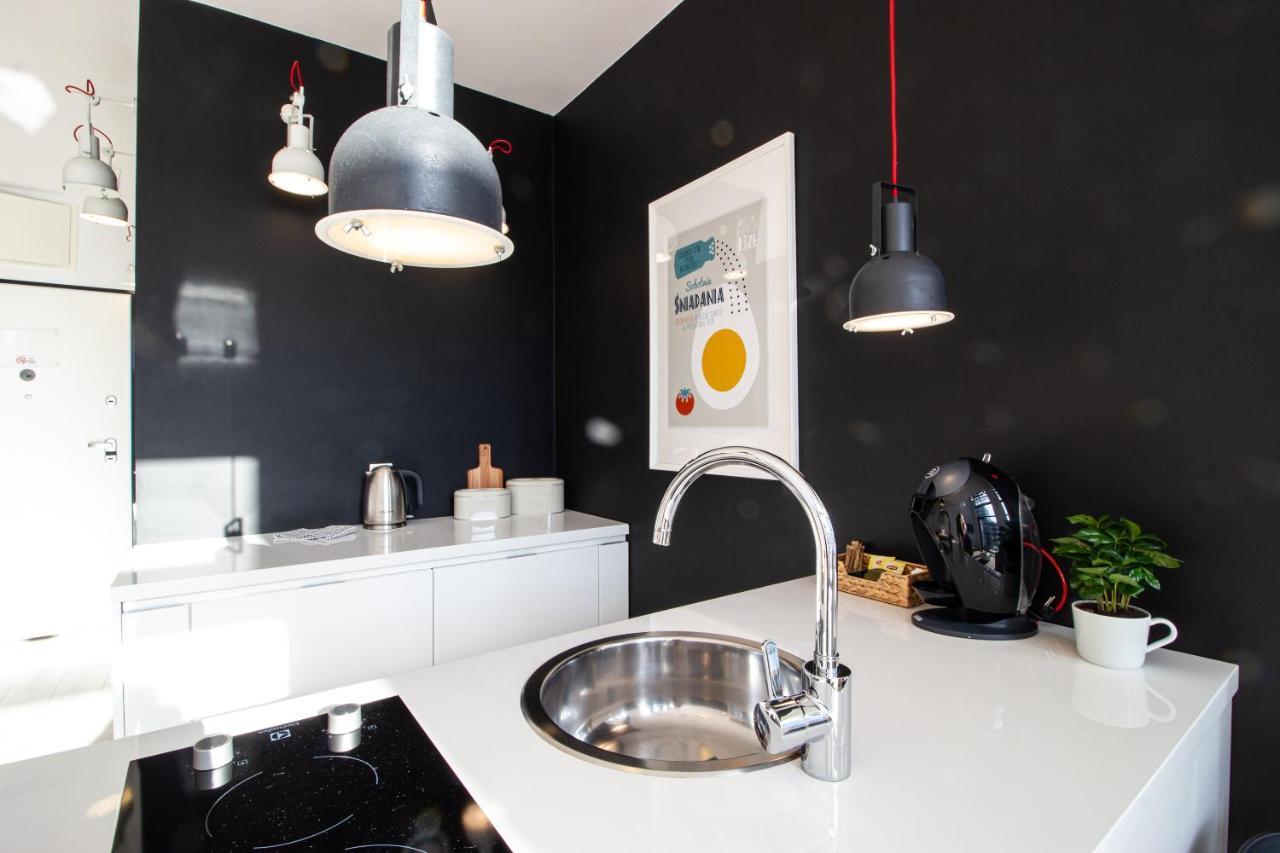 Qbik Loft Modern Apartment Varsó Kültér fotó