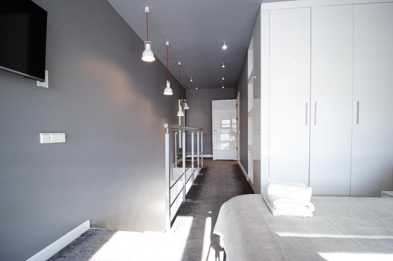 Qbik Loft Modern Apartment Varsó Kültér fotó