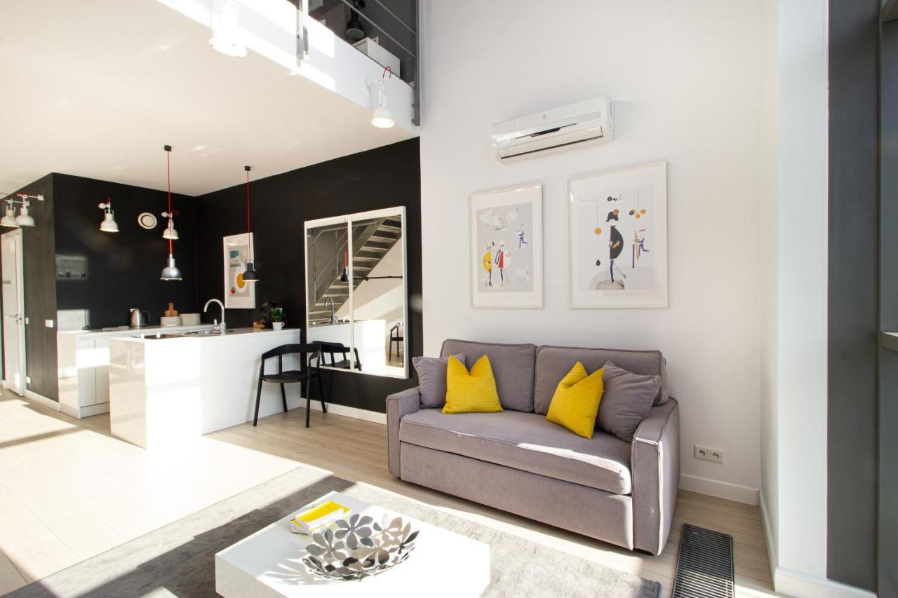 Qbik Loft Modern Apartment Varsó Kültér fotó